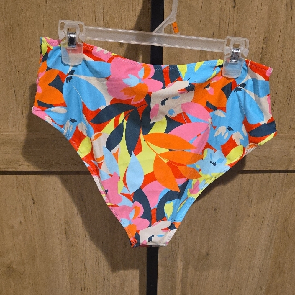 (J47) Women's SZ XXL Floral One Piece Swimsuit - Multicolor - Picture 3 of 4